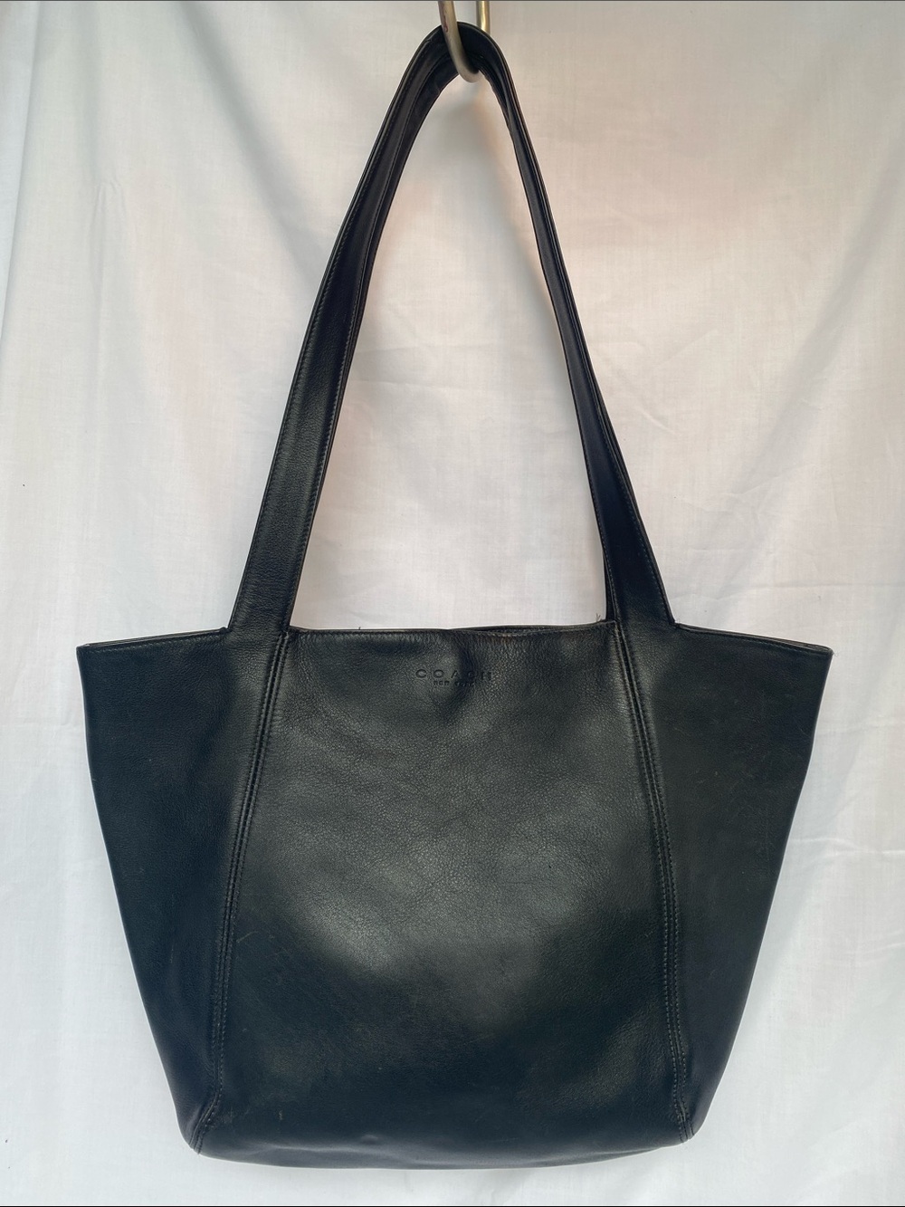 Vintage Coach 4181 Lexington Black Leather Tote Bag